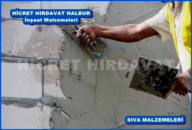 İNŞAAT SIVA MALZEMELERİ NALBURU